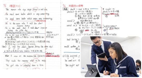 成果の出る勉強の仕方を指導